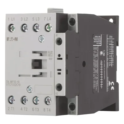 Leistungsschütz, DILMP32-10(230V50HZ,240V60HZ), 32A, 4b+1ZZ