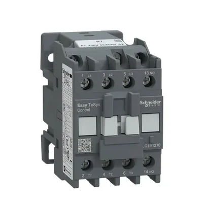 Leistungsschütz, Easy TeSys Control, AC-3, 12A, 3P (1 Schließer), Spule 230V, 50/60Hz