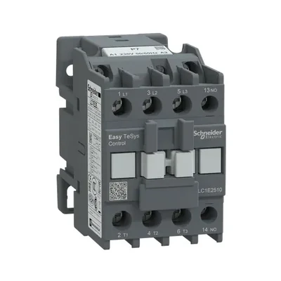 Leistungsschütz, Easy TeSys Control, AC-3, 25A, 3P (1 Schließer), Spule 230V, 50/60Hz