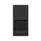 Leiterplatte K45/2, 1x RJ mit Schirm, 22, 5x45mm, universal, graphitgrau