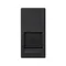 Leiterplatte K45/2, 1x RJ mit Schirm, 22, 5x45mm, universal, graphitgrau