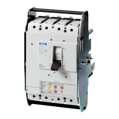 Leitungsschutzschalter, 4-polig, 630A, 150kA, Installation, Kabel-, Selektiv- und Generatorschutz, steckbar