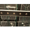 LENS LINE Hanging lamp white and black strip