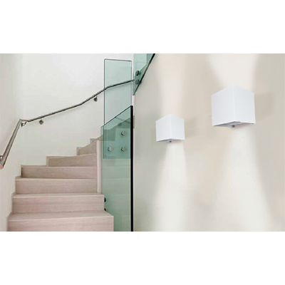 LETICIA 1 White wall lamp