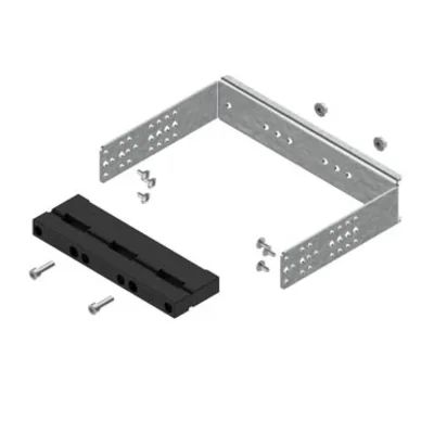 LG-B60-V1 P3 Bracket with BBS carrier, 3-pole, width 1 (250), for busbars with a spacing of 60 mm, vertical mounting of busbars on WP-A/WP-T