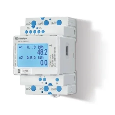 Licznik energii dwukierunkowy wielofunkcyjny 80A z wyświetlaczem LCD