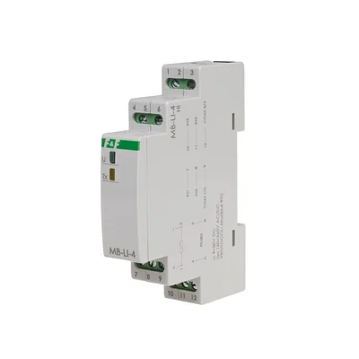 Licznik impulsów z wyjściem MODBUS RTU, 4-kanałowy, 1 moduł