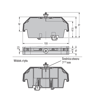 Lid type 1 length 1 m