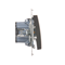 "Light" button 16AX 250V screw terminals matt metallised bronze