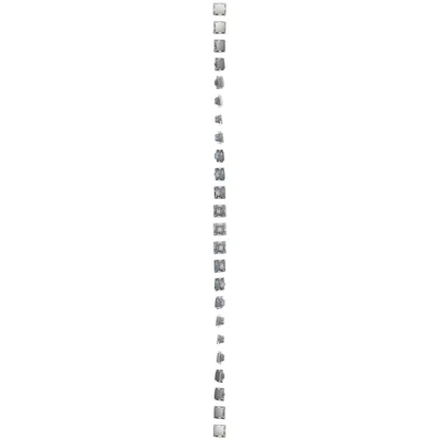 "Light" button (module) 10A 230V quick connectors silver (metallic)