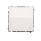 Light button (module) 10A 250V white screw terminals