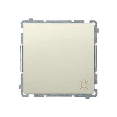 "Light" button (module) 230V, beige