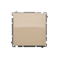 "Light" button (module) 230V, beige