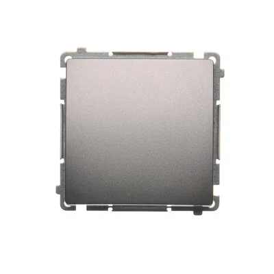 "Light" button (module) 230V, metallic stainless steel