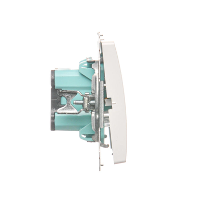 "Light" button (module) 230V, white