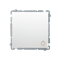 "Light" button (module) 230V, white