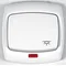 Light button with backlight, white