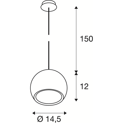 Light Eye chrome GU10