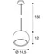 Light Eye cromato GU10