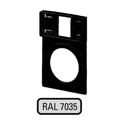 Light gray label frame, Q25TGR-X
