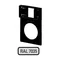 Light gray label frame, Q25TGR-X