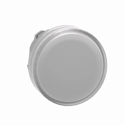 Light indicator head, white