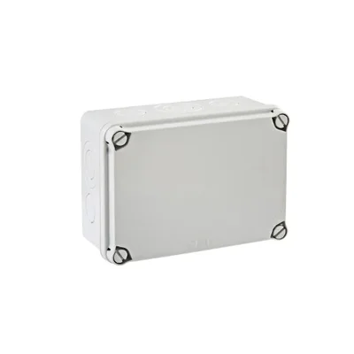 LIGHT Instalační krabice s 10 vylamovacími otvory, plný kryt, 175x151x95mm