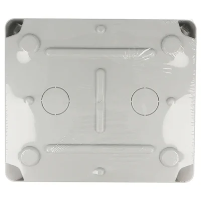 LIGHT Instalační krabice s 10 vylamovacími otvory, plný kryt, 175x151x95mm