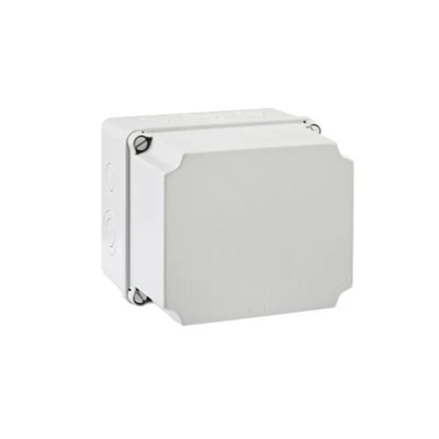 LIGHT Installation box with 10 knockouts, full cover 175x151x155mm