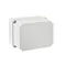 LIGHT Installation box with 10 knockouts, full cover 241x180x175mm
