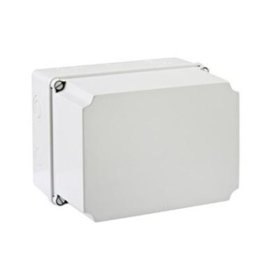 LIGHT Installation box with 10 knockouts, full cover 241x180x175mm