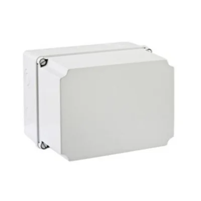 LIGHT Installation box with 10 knockouts, full cover 241x180x175mm