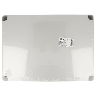 LIGHT Installation box with 12 knockouts, full cover 328x239x129mm