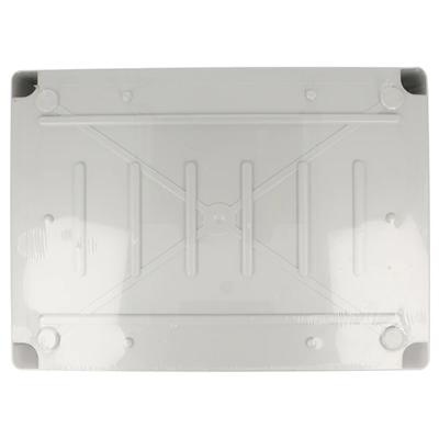 LIGHT Installation box with 12 knockouts, full cover 328x239x129mm
