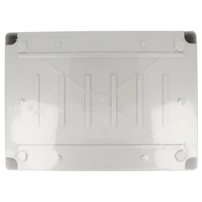 LIGHT Installationskasten mit 12 Vorprägungen, Vollabdeckung 328x239x129mm