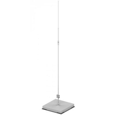 Lightning mast, free-standing, H=2500 mm fi 18/16/10 RP:I