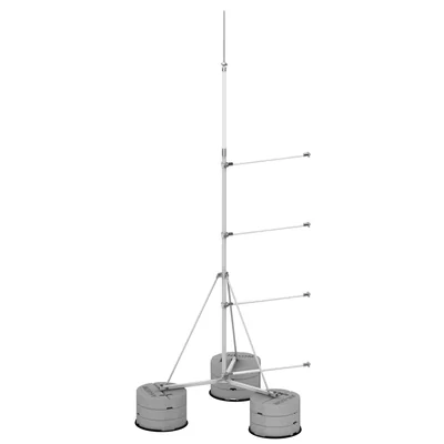 Lightning mast with an offset air terminal, height 5000mm RP I hot-dip galvanized