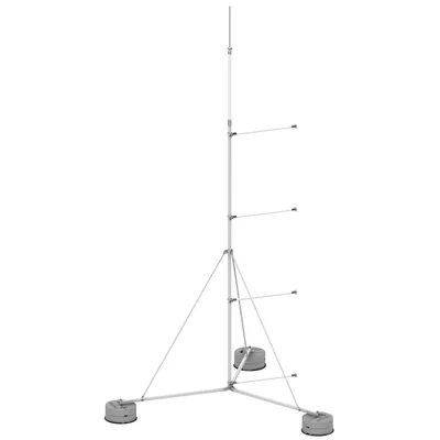 Lightning mast with an offset air terminal, height 6000mm RP I hot-dip galvanized