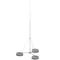 Lightning protection mast on tripod H=5000mm, Vmax=125km/h TYPE AN-502B/ALS/3X1P