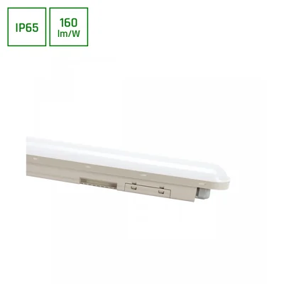LIMEA CONNECT HERMETIC 600mm 25W NW 230V 120° IP65 IK08 GRAU 3 Jahre Garantie.