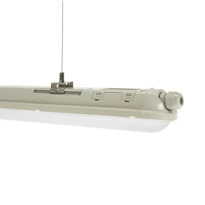 LIMEA GIANT HERMETIC 1200mm 38W NW 230V 120ST IP65 IK10 1190x72x70mm GRIS 5 ANS GW.