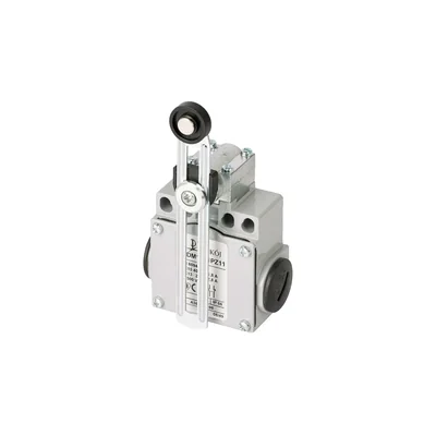 Limit switch 2Z slow-action adjustable lever with plastic roller Ø18 PDM1F51PW20 A37-5745