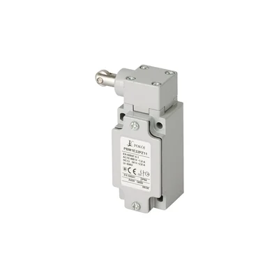 Limit switch metal 1R 1Z slow-action side steel pusher with vertical steel roller Ø12 PBM1E22PX11 A37-3432
