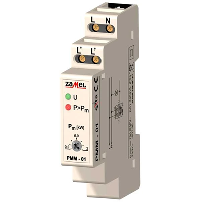 Limitador de potencia 230V AC 0, 2-2kW TIPO: PMM-01