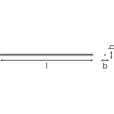 LINEAR COMPACT Linear luminaire 25W 2500lm 4000K NW milky white