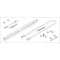 LINEAR COMPACT SWITCH Linear luminaire 4W 450lm 4000K IP20 NW white