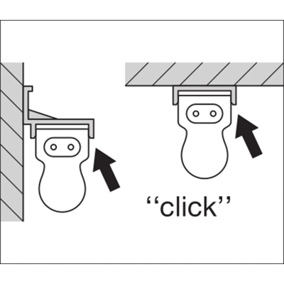 LINEAR COMPACT SWITCH Lineární svítidlo 4W 450lm 4000K IP20 NW bílá