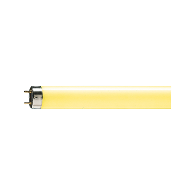 Linear fluorescent lamp 18W, 700lm, yellow