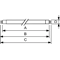 Linear fluorescent lamp 6W, 342V, G5