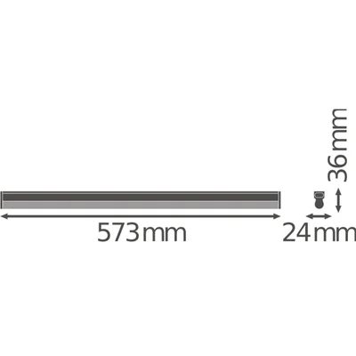 Linear luminaire LINEAR COMPACT HIGH OUTPUT 600 10W 4000K